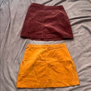 Forever 21 Suede Skirts